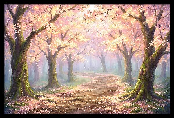 Cherry Blossom Path