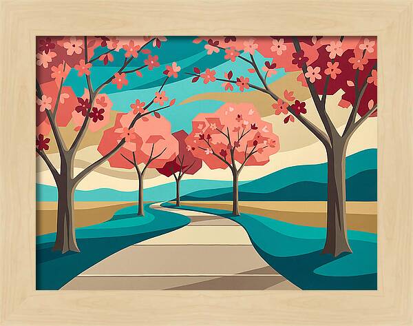 Cherry Blossom Pathway