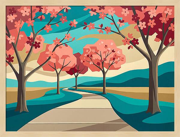 Cherry Blossom Pathway
