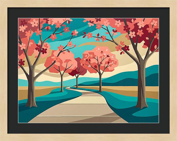Cherry Blossom Pathway