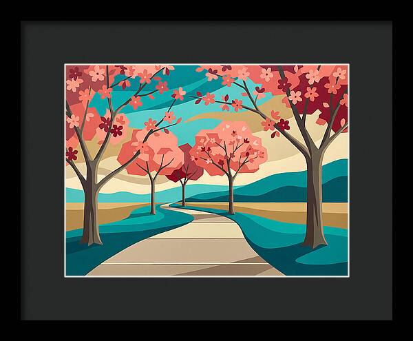 Cherry Blossom Pathway
