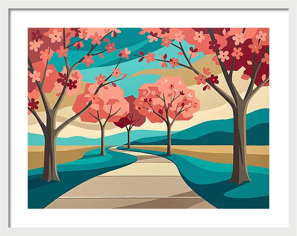 Cherry Blossom Pathway
