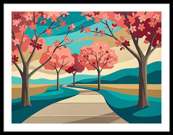 Cherry Blossom Pathway