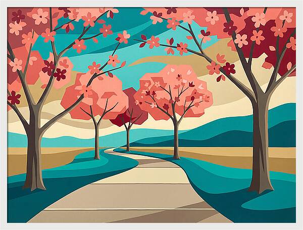 Cherry Blossom Pathway
