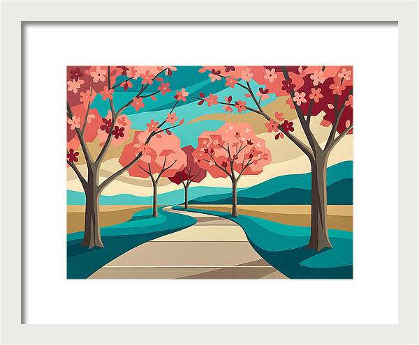Cherry Blossom Pathway