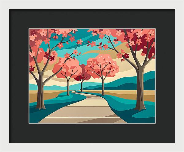 Cherry Blossom Pathway