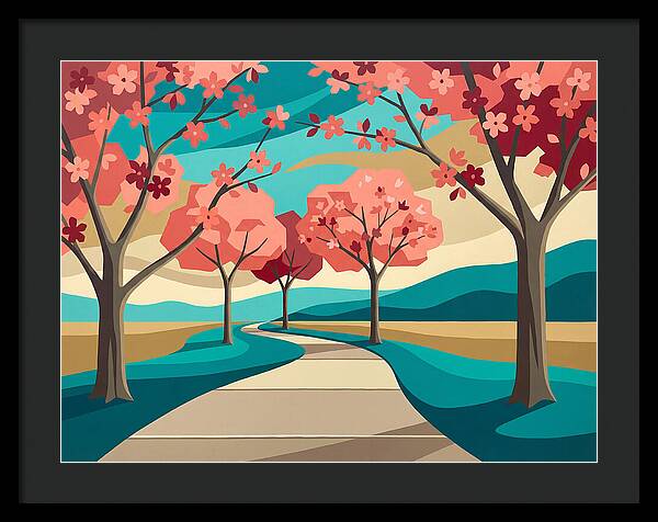 Cherry Blossom Pathway