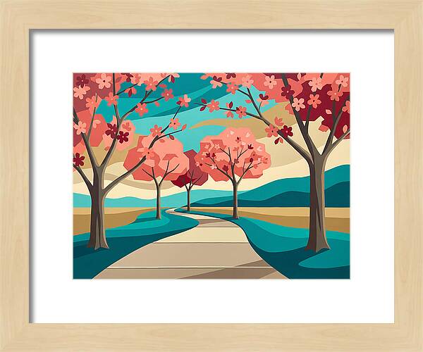 Cherry Blossom Pathway