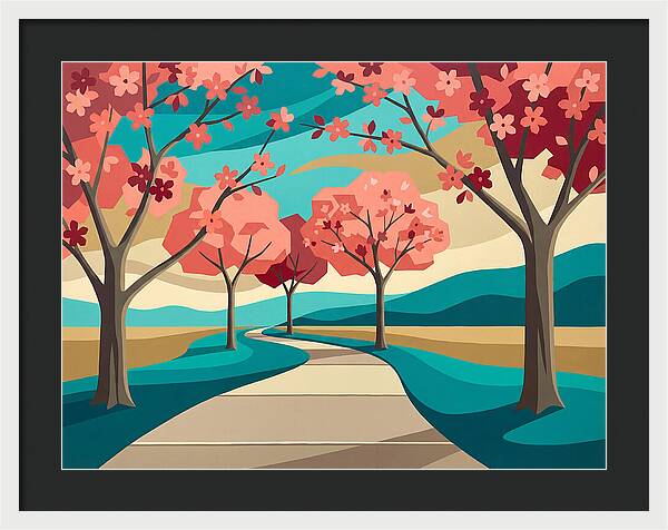 Cherry Blossom Pathway