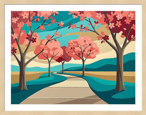 Cherry Blossom Pathway