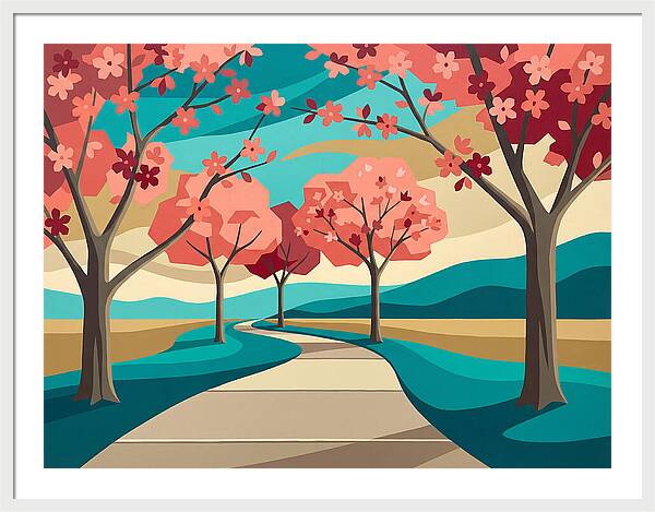 Cherry Blossom Pathway