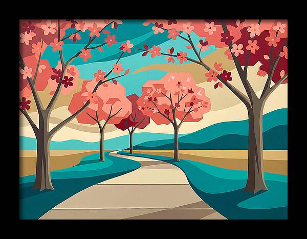 Cherry Blossom Pathway