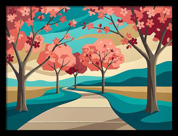 Cherry Blossom Pathway