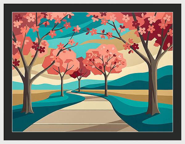 Cherry Blossom Pathway