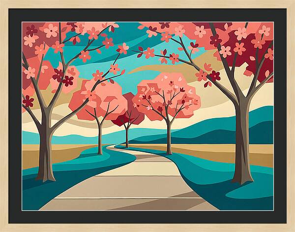 Cherry Blossom Pathway