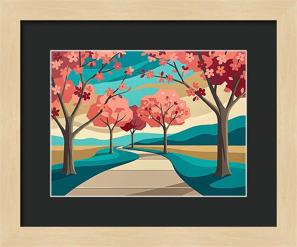 Cherry Blossom Pathway