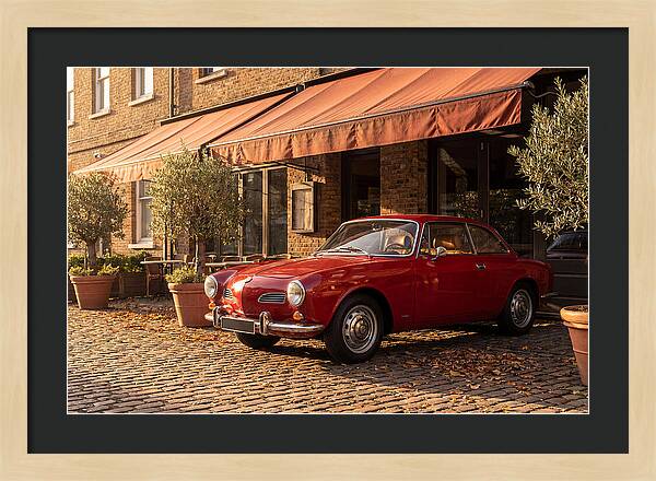 Cherry Red Vintage Coupe