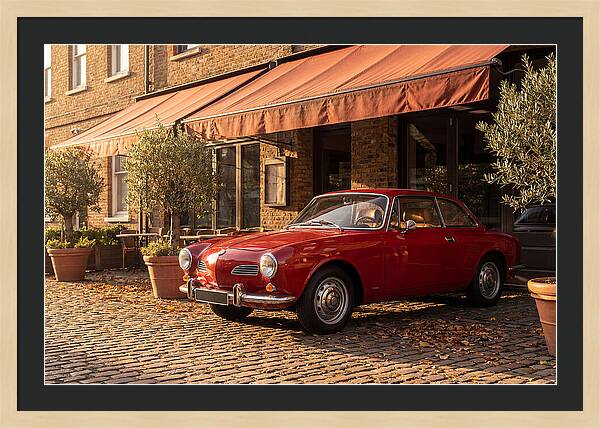 Cherry Red Vintage Coupe