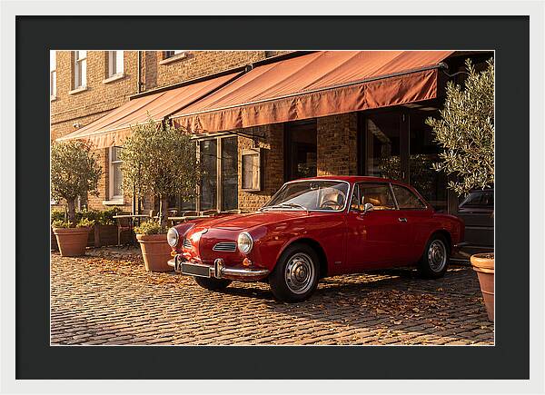 Cherry Red Vintage Coupe