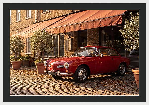 Cherry Red Vintage Coupe