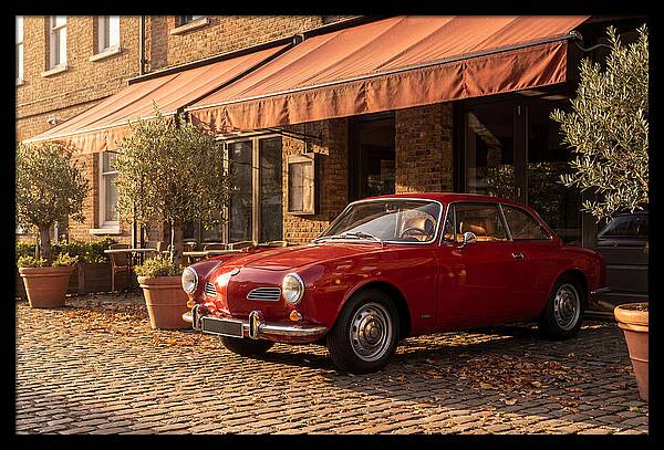 Cherry Red Vintage Coupe