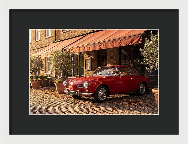 Cherry Red Vintage Coupe