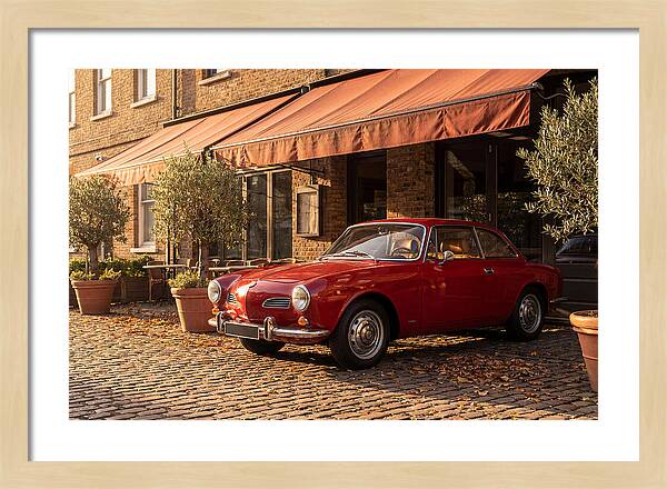 Cherry Red Vintage Coupe