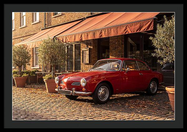 Cherry Red Vintage Coupe