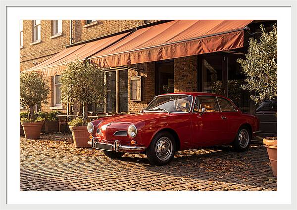Cherry Red Vintage Coupe