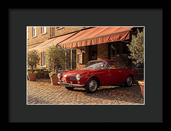 Cherry Red Vintage Coupe