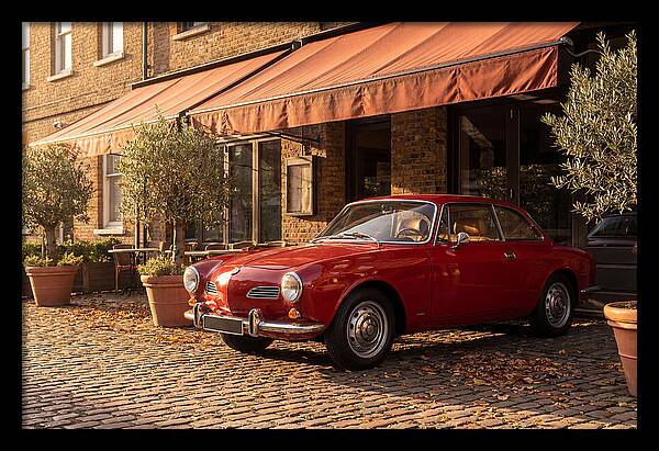 Cherry Red Vintage Coupe