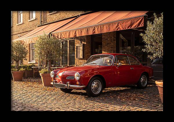 Cherry Red Vintage Coupe
