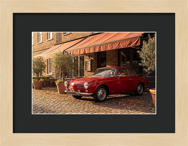 Cherry Red Vintage Coupe