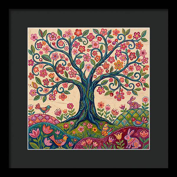 Cherry Tree In Bloom