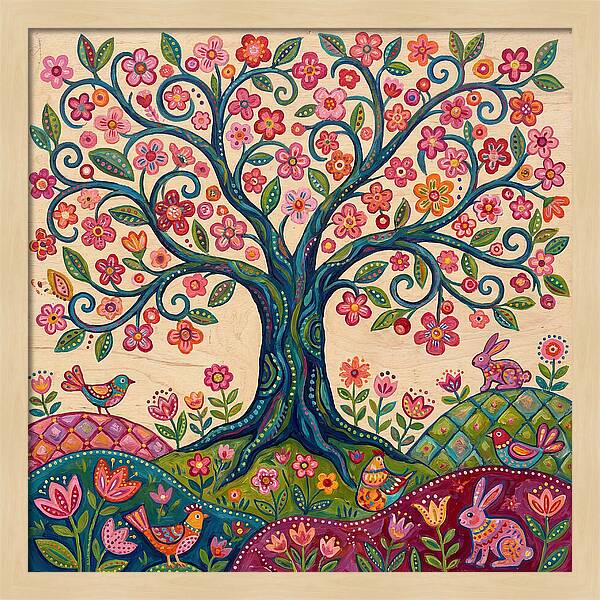 Cherry Tree In Bloom
