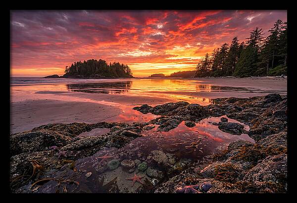 Chesterman Beach Sunset Reflections