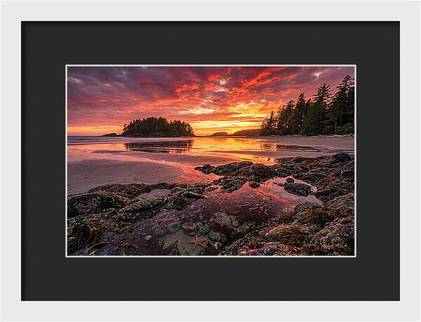 Chesterman Beach Sunset Reflections