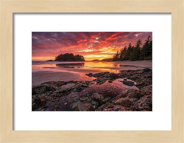 Chesterman Beach Sunset Reflections