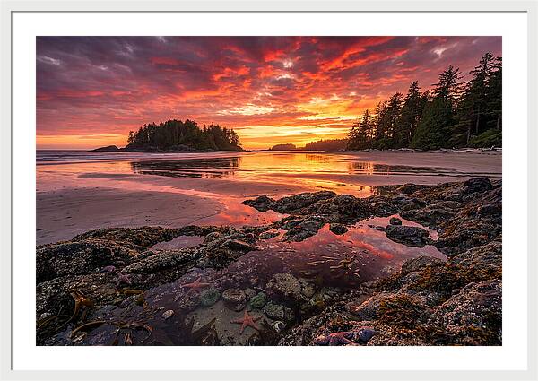 Chesterman Beach Sunset Reflections