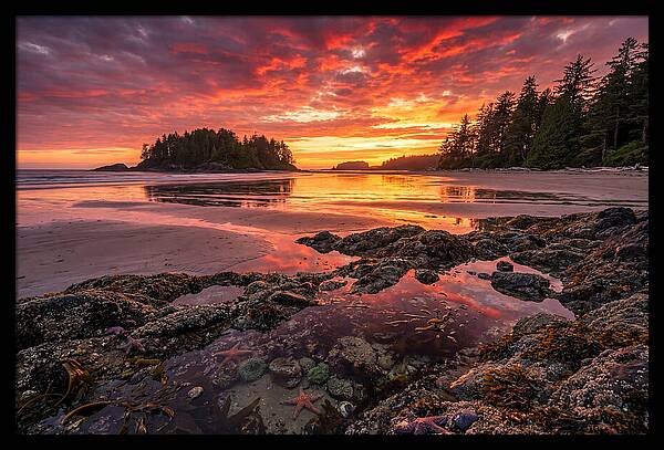 Chesterman Beach Sunset Reflections