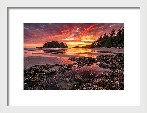 Chesterman Beach Sunset Reflections