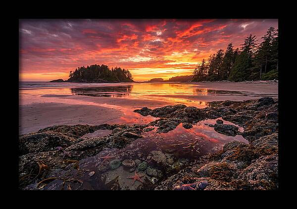 Chesterman Beach Sunset Reflections