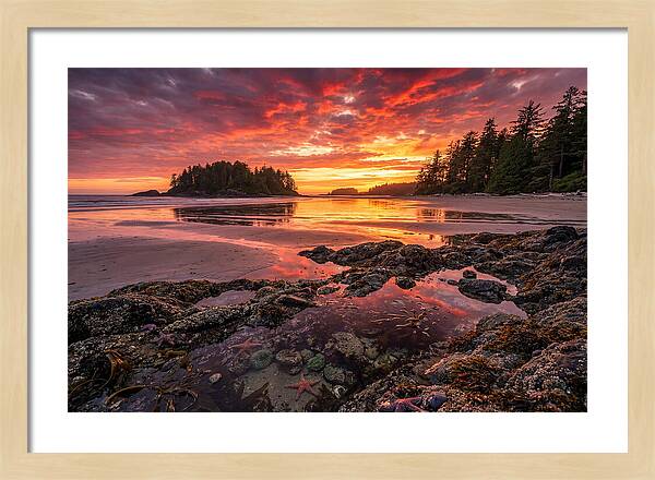 Chesterman Beach Sunset Reflections