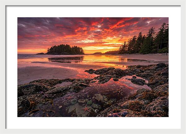 Chesterman Beach Sunset Reflections