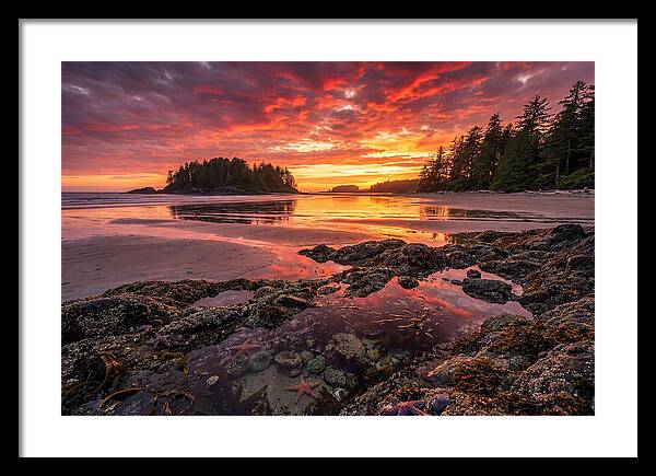 Chesterman Beach Sunset Reflections