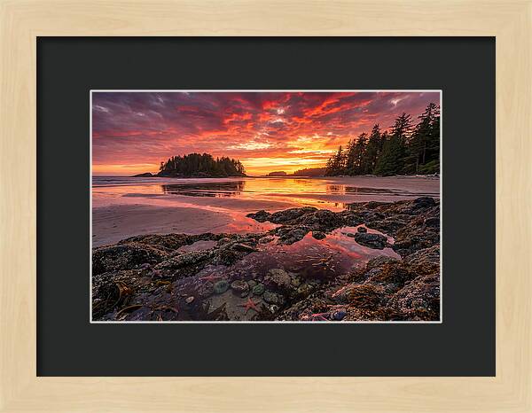 Chesterman Beach Sunset Reflections