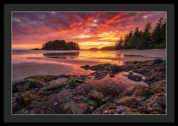 Chesterman Beach Sunset Reflections