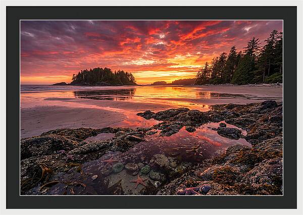 Chesterman Beach Sunset Reflections