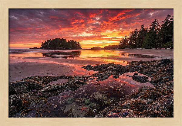 Chesterman Beach Sunset Reflections
