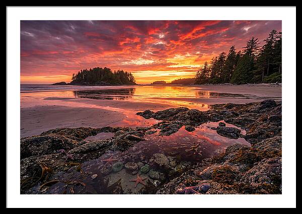 Chesterman Beach Sunset Reflections
